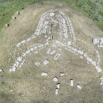 Area archeologica diTamuli Tomba A dall'alto